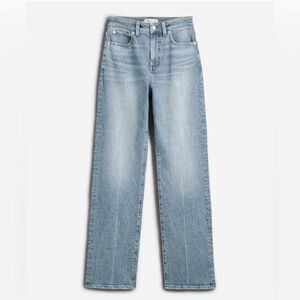 Madewell Curvy Light Blue Straight Leg Jeans 32P